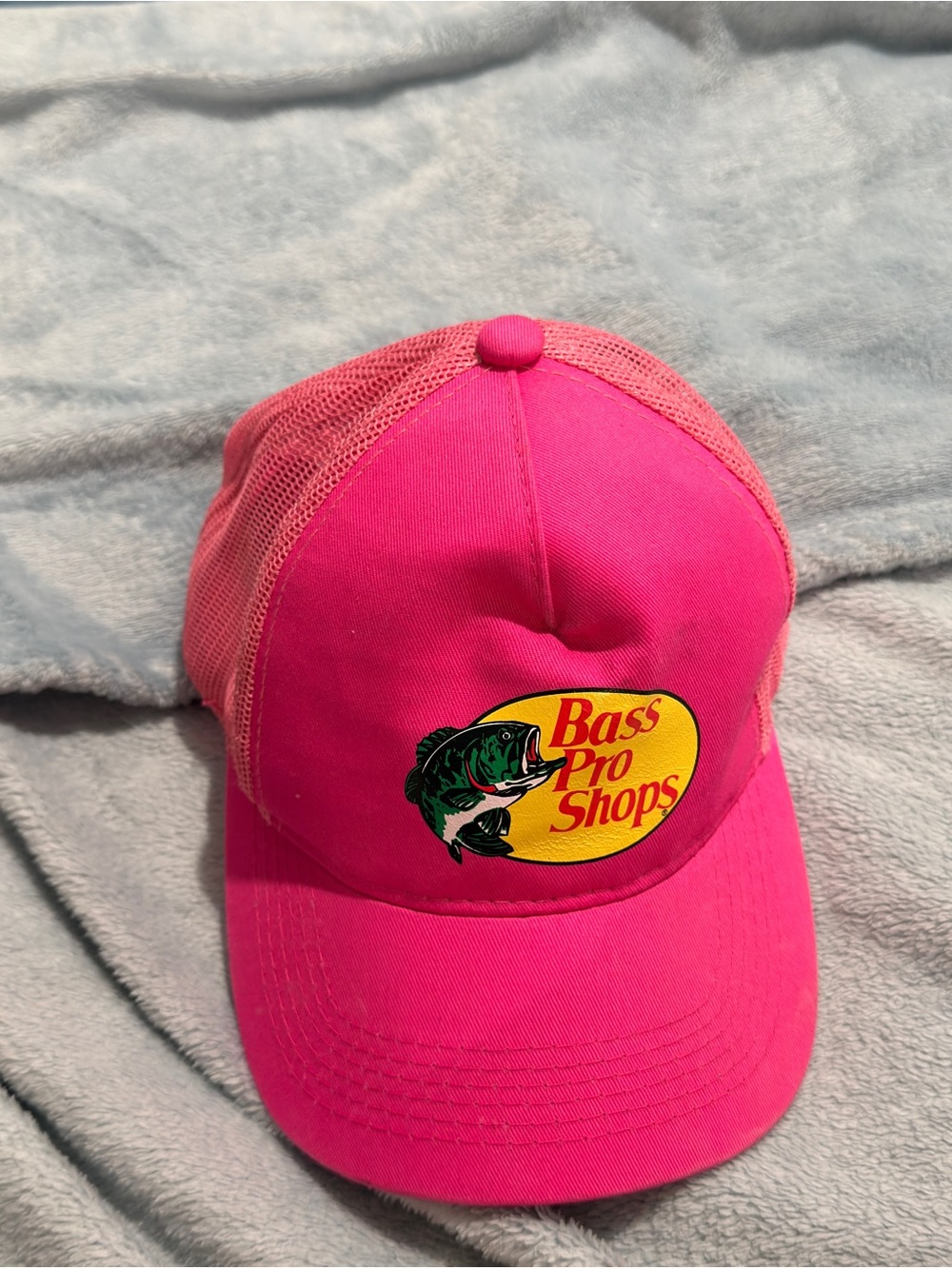 Bass Pro Shops Pink Youth Trucker Cap